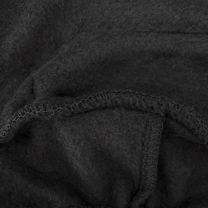 Dog Hoodie Security Clothes Tracksuit 4 Legs Jumpsuit Fleece Sweater Winter Sweat Shirt Warm Cotton Hoodies for Small Dog Medium Large Cat Black 3XL