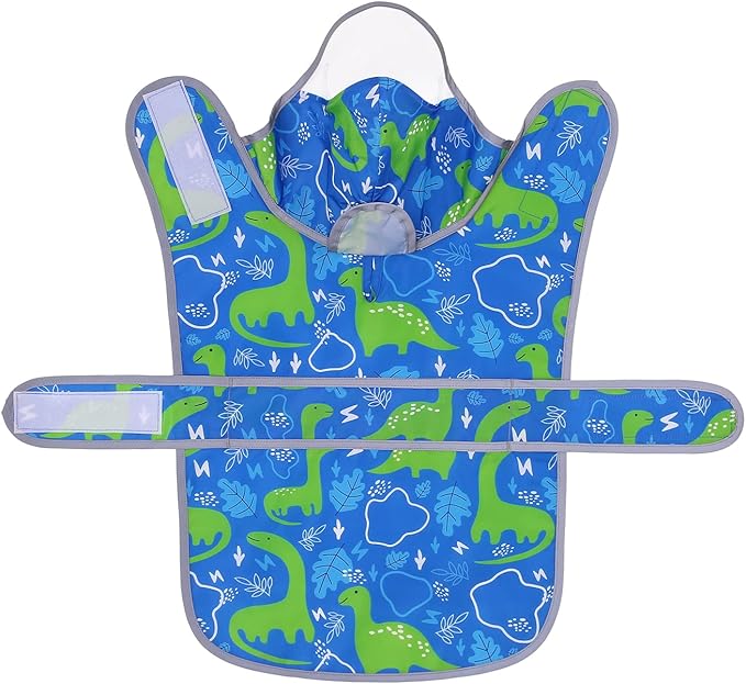 HDE Dog Raincoat with Clear Hood Rain Jacket Poncho for Small Medium Large Dogs Dinosaurs - XL