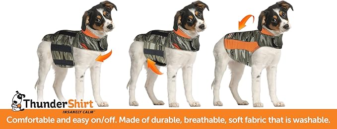 Thundershirt Apparel clothing Thundershirt Dog Anxiety Jacket, Pink, X Large 65-110 lbs US