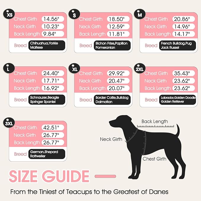 Dog Coat with Harness Built in -Pink,Small- Fleece Lined Dog Snow Jacket Snowsuit，Adjustable Reflective Winter Warm Cold Weather Coat