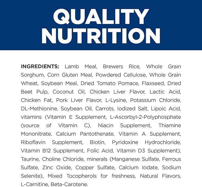 Hill's Prescription Diet Metabolic Weight Management Lamb Meal & Rice Formula Dry Dog Food, Veterinary Diet, 6 lb. Bag