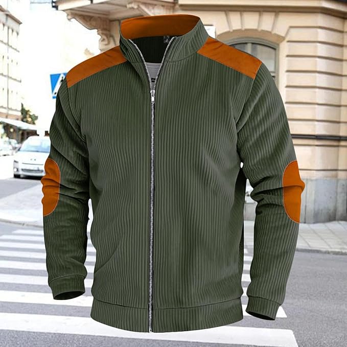 Men's Jacket for Winter Autumn Outdoor Windproof Coat Casual Fashion Zip Up Jacket