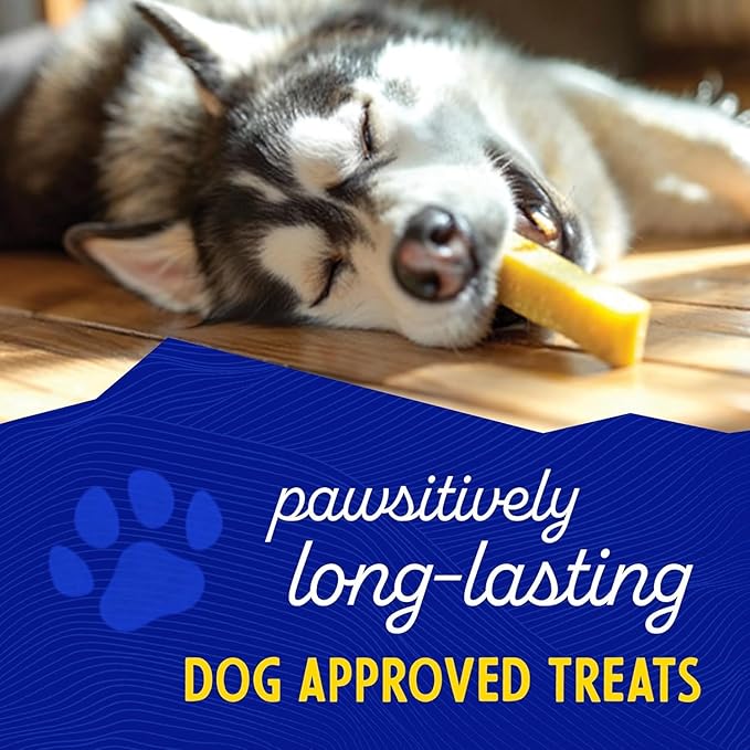 Himalayan Dog Chew Cheese Chews, Long Lasting, Stain Free, Protein Rich, Low Odor, 100% Natural, Healthy & Safe, No Lactose, Gluten Or Grains, 2.5 lbs BULK TUB, MEDIUM, for 35 Lbs & Smaller