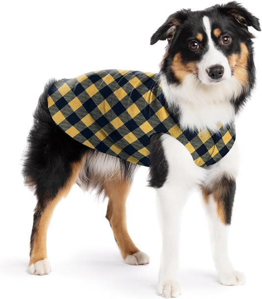 Goldpaw Stretchy Fleece Jacket for Small Dogs - Super Soft, Warm Dog Sweater - Pet Sweater Vest for Fall and Winter - Canine Clothes Made in The USA - Machine Washable - Size 14