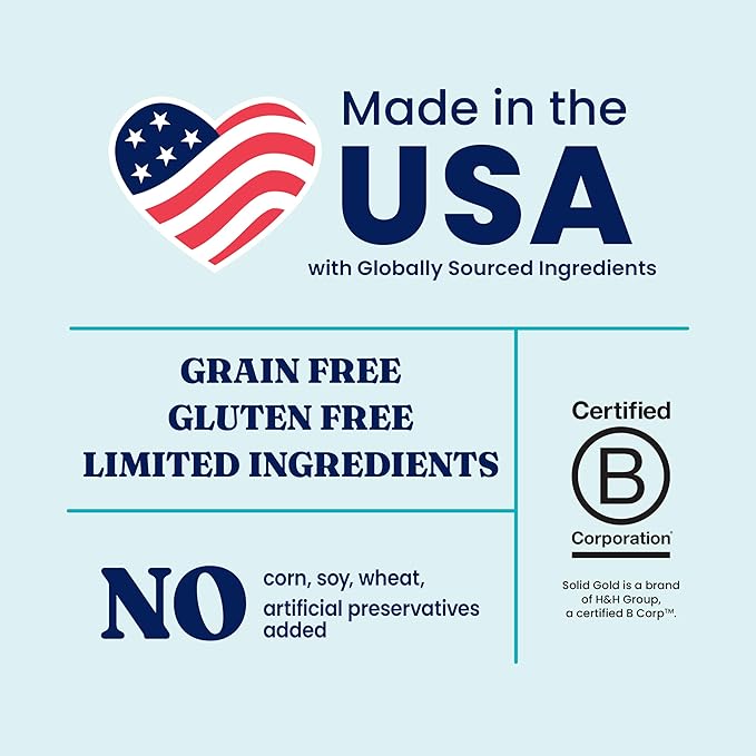 Solid Gold Chicken Bone Broth for Dogs - Limited Ingredient Bone Broth Dog Food Toppers for Picky Eaters with Collagen & Superfoods - Dog Gravy Topper for Dry Food - Gut Health & Hydration - 12 Pack