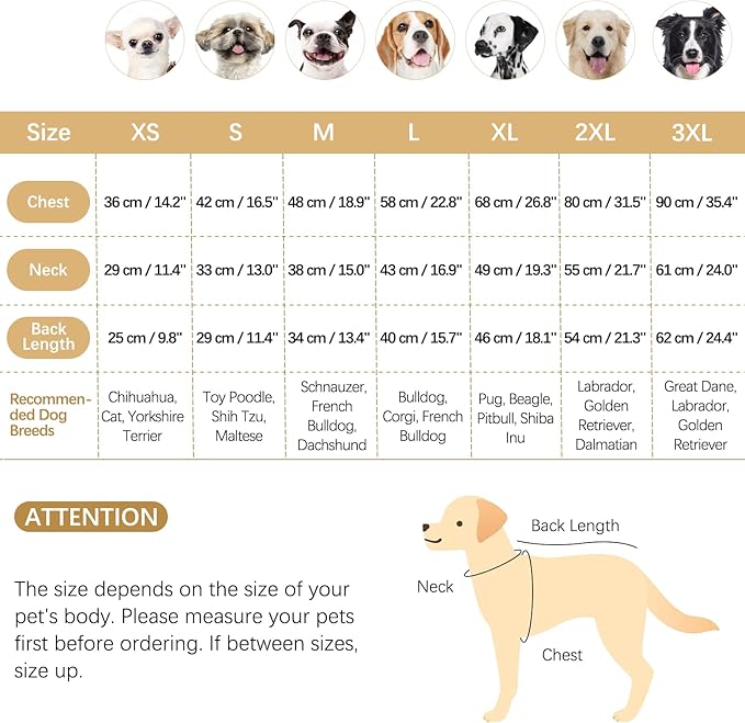 BRKURLEG Dog Sweater, Turtleneck Thick Dogs Sweatshirts Fleece Sweater, Dog Winter Coat for Small Medium Large Dogs, Pet Warm Sweaters with Zipper, Pullover Jacket with Sleeve (Light Coffee, XS)