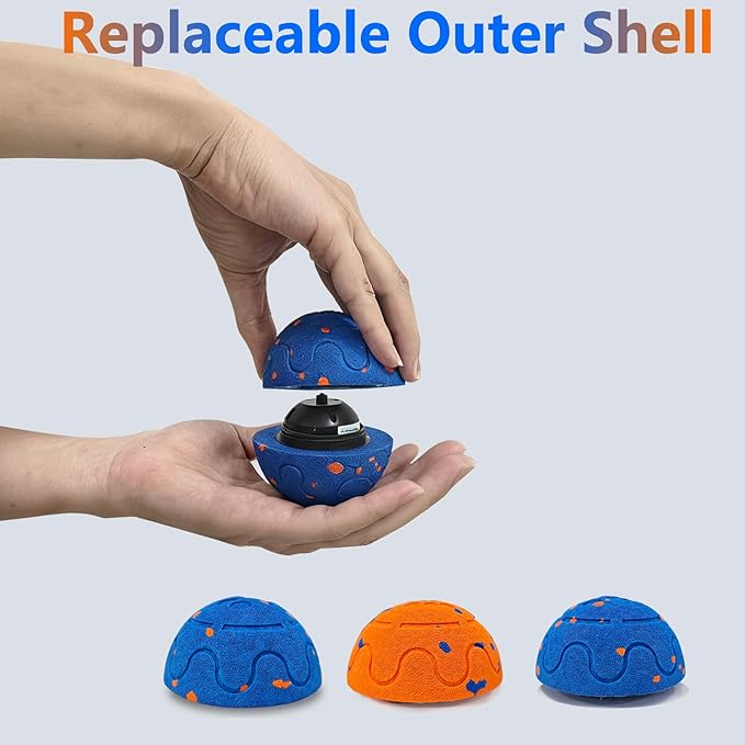 Interactive Dog Ball Replacement Shell (Blue)
