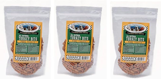 Boulder Dog Food Company Turkey Bits (8 oz x 3-Packs)