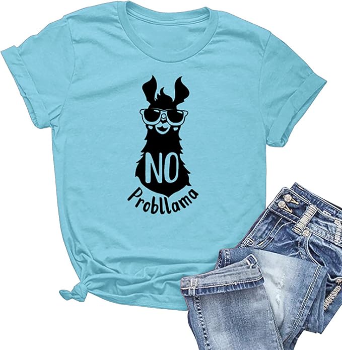 NIUBIA Women's T Shirts Summer Tops Simple Heart Graphic Shirts Sayings Short Sleeve Vacation Casual Blouse Thankful Tee