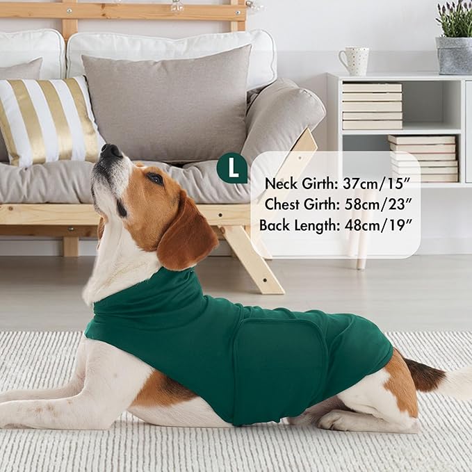 Anxiety Vest for Small Dogs-S,Breathable Anxiety Shirt for Strangers,Storm,Travel,Bichon Calming Wrapped Vest,Breathable Suitable for All-Seasons,Machine Washable(DarkGreen)