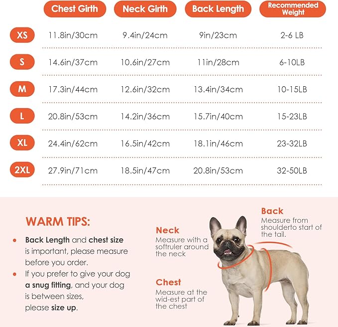 KOESON Small Dog Sweater Female and Male, Cable Knit Dog Sweaters with Sleeves, Easy On Halloween Sweaters for Dachshund, Chihuahua, Pug, Yorkie, Warm Winter and Fall Apparel for Small Dogs, Orange, S