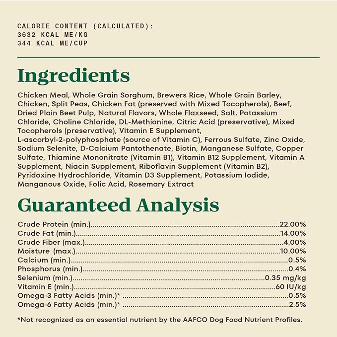 Nutro Max Adult Dry Dog Food with Beef, 25 lb. Bag