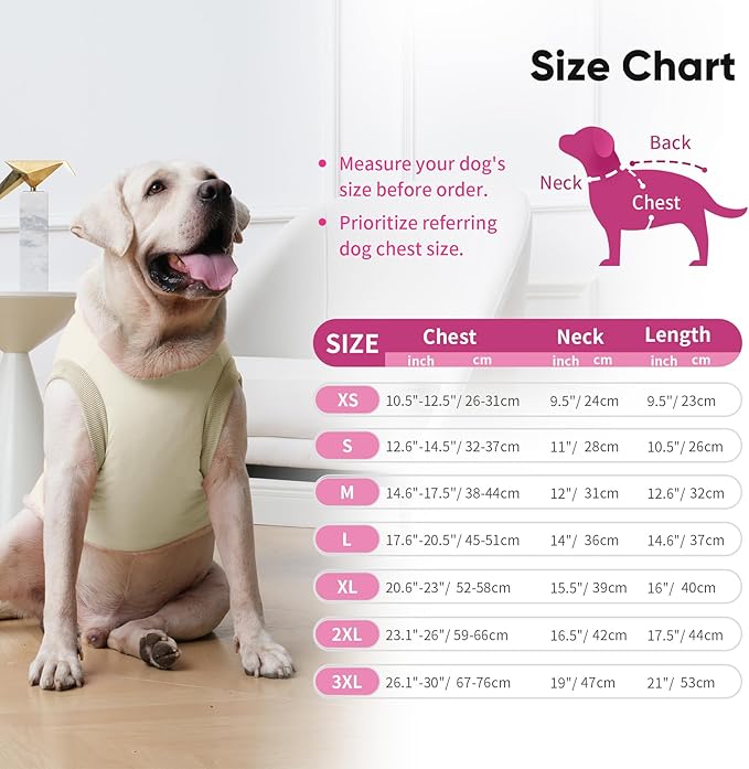 Fleece Lining Dog Hoodie with Harness Built in,Extra Warm Small Dog Jacket in Winter Puppy Coats with Hooded,Light Yellow S
