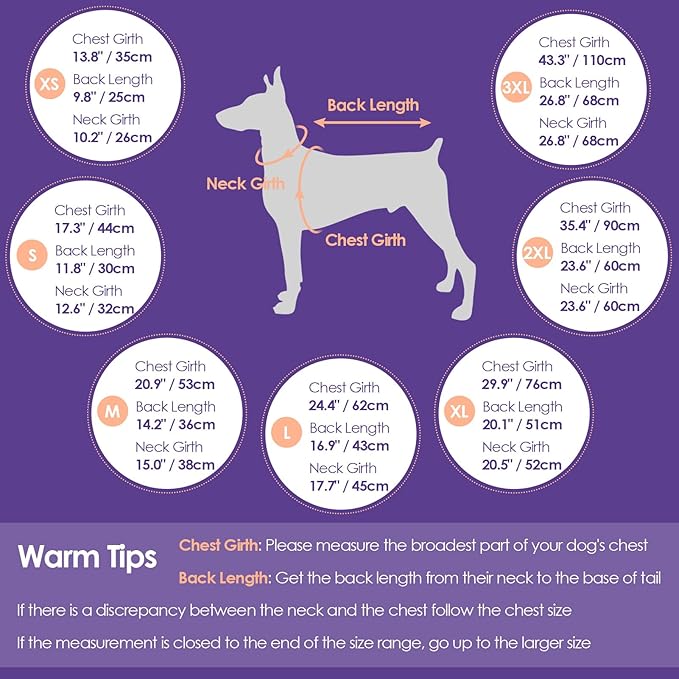 SUNFURA Dog Winter Coat, Warm Dog Coat with Harness for Medium Dogs Boys Girls, Reflective Fleece Lined Pet Winter Jacket Snowsuit for Pug, Jack Russel, Schnauzer, Red M