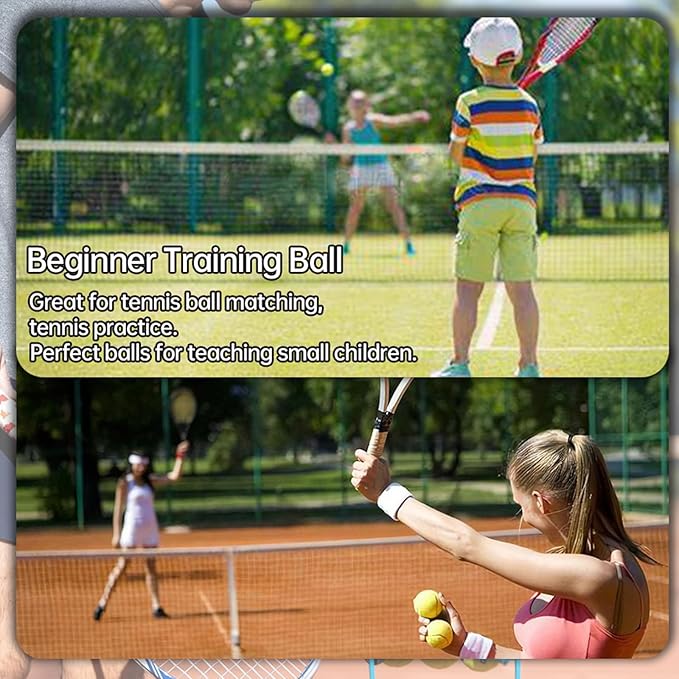 Magicorange Tennis Balls, 30 Pack Advanced Training Tennis Balls Practice Ball, Pet Dog Playing Balls,Good for Beginner Training Ball