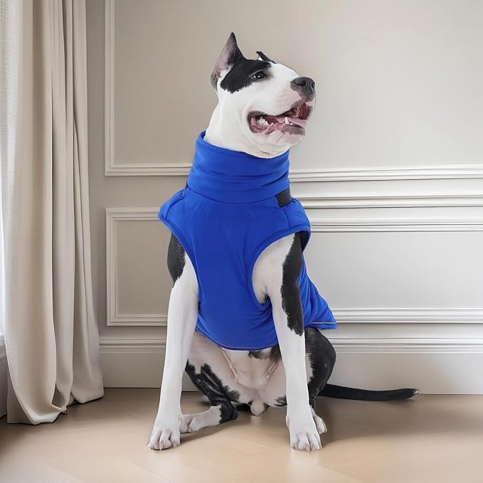 Kuoser XXL Dog Jacket Waterproof | ·Ripstop Fabric·Heavy Duty Zipper·Chest Guard·Alaskan·No Lifting Needed