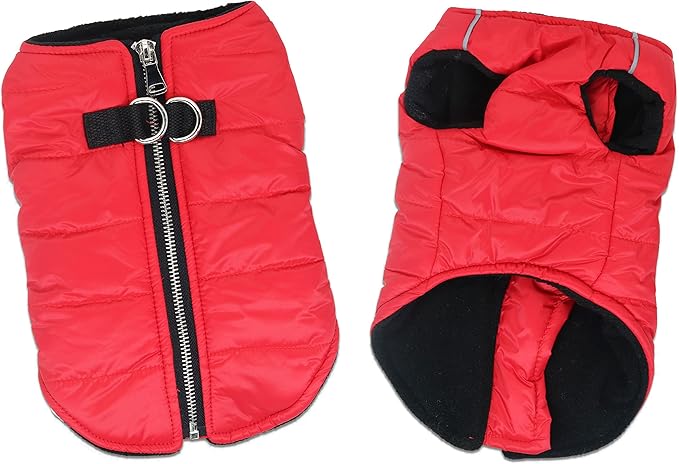 Puppy Winter Coats - Small Dog Jackets, Waterproof, Lightweight Insulated Bomber Jacket