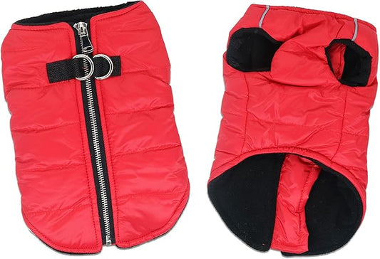 Puppy Winter Coat Waterproof Jacket for Small Dogs - Lightweight Insulated Bomber