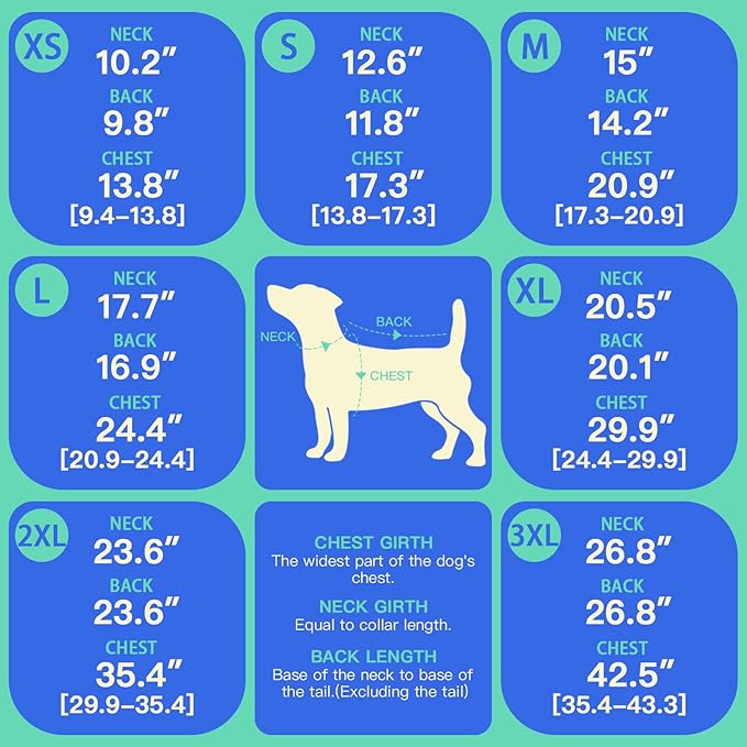 MIGOHI Lightweight Dog Coat, Windproof Dog Jacket, Puffer Jacket for Large Dogs, Padded Vest with Reflective Strips, Warm Snow Vest in Cold Weather, Easy On Hook & Loop Belly, Caramel, 2XL
