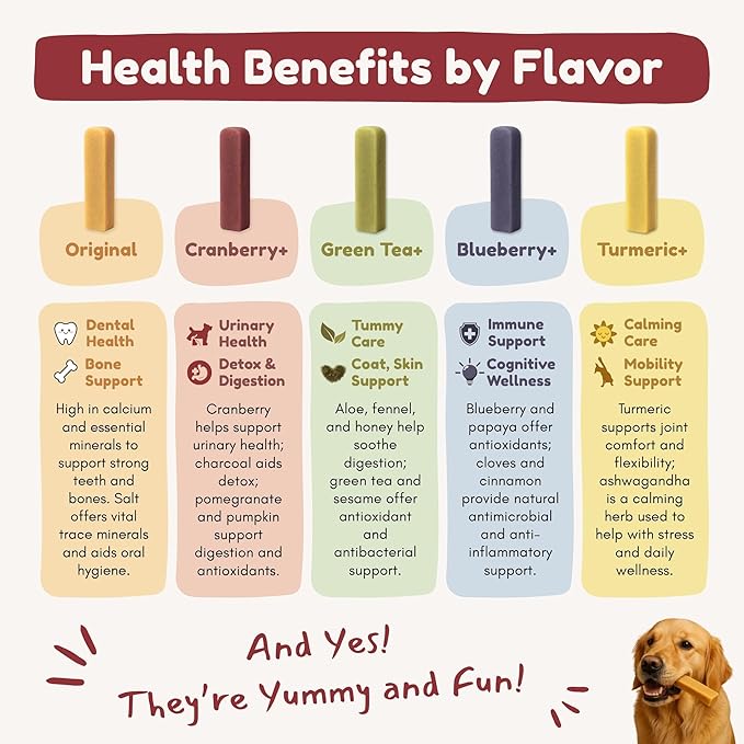 Majestic Pet Himalayan All-Natural Yak Cheese Dog Chews Made with 100% Cows Milk- Long Lasting Dental Chew for Dogs - Healthy Pet Treats with Beneficial Ingredients (Variety Pack, Large, 5 Pack)