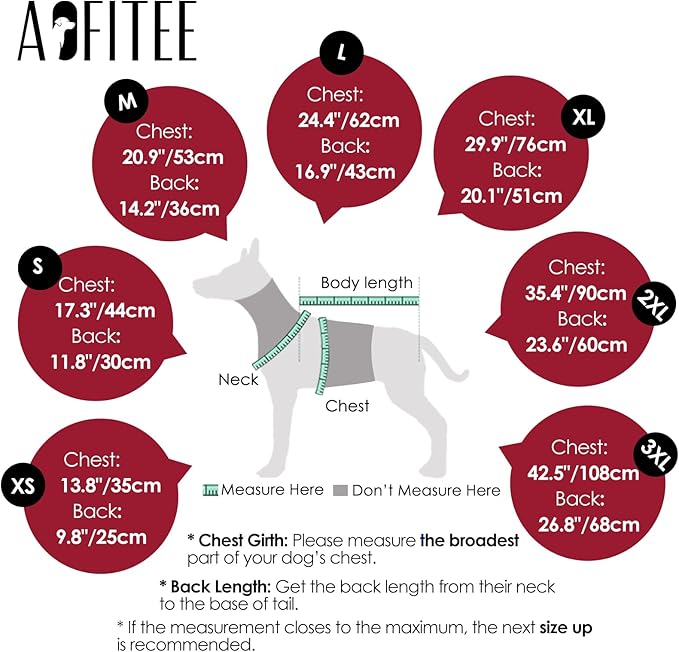 AOFITEE Dog Coat, Warm Dog Jacket with Harness Built in, Waterproof Coats for Small Dogs, Dogs Winter Coat Puffer Jacket with Zipper & Fleece Collar, Pet Snowsuit Sweater for Chihuahua Yorkshire, XS