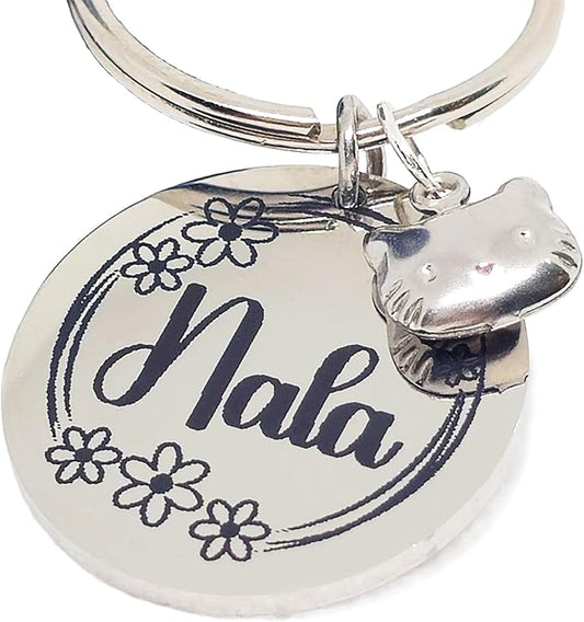 Lifetime Custom Engraved Dog ID Tag – Stainless Steel Pet Tag for Dogs & Cats, Double-Sided Personalization | Fits Collar, Harness, Leash