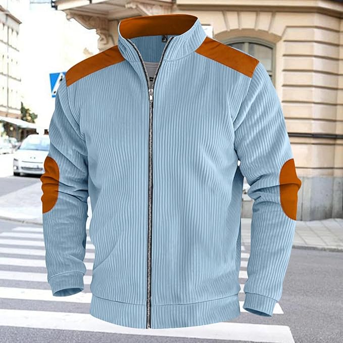 Men's Jacket for Winter Autumn Outdoor Windproof Coat Casual Fashion Zip Up Jacket