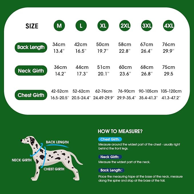 ASENKU Dog Coat, Dog Winter Jackets with Fleece Turtleneck, Windproof, Reflective Pet Snow Jacket for Cold Weather, Coats for Large Dogs, Army Green, XL