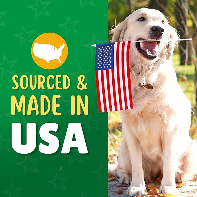 Chicken Wrapped Rawhide Dog Treats – 80ct. Rawhide Chew Sticks – Long Lasting Chews for Small Dogs Made in The USA with Natural Chicken and Beef Hide