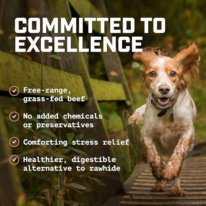 Wild Wolf 12-inch Half-Cut Bully Sticks (1 Pound) 100% Natural and Full of Nutrients - Best for Small to Medium Dogs - Natural Toothbrush - Approximately 12 Sticks - Packed with Love in The USA