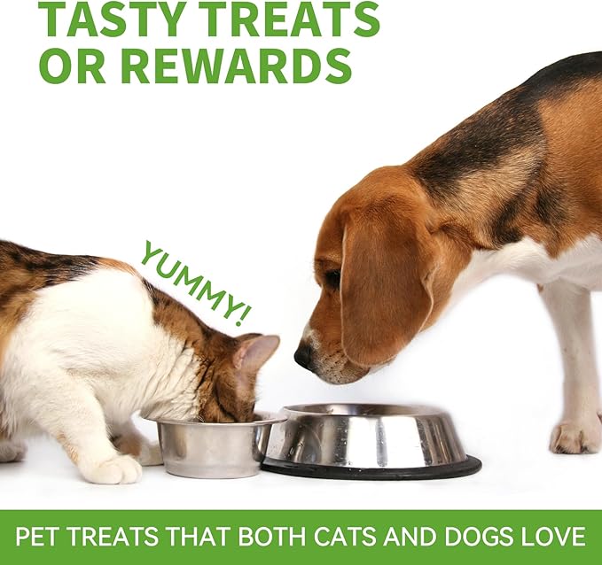 OPET Freeze Dried Duck Cat Treats, Single Ingredient Grain Free High Protein Pet Food for Cats and Dogs, Healthy Training Snacks，Freeze Dried Duck Breast Sliced Fillets (Duck Breast, 1.48 Ounce)