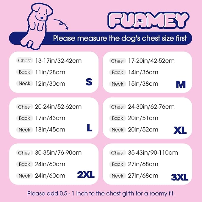 FUAMEY Dog Cold Weather Coats,Dog Winter Jackets for Large Dogs Warm Dogs Coat with Reflective Strips Waterproof Pet Snowsuit Thick Paded Pets Vest for Beagle Corgi Pink L