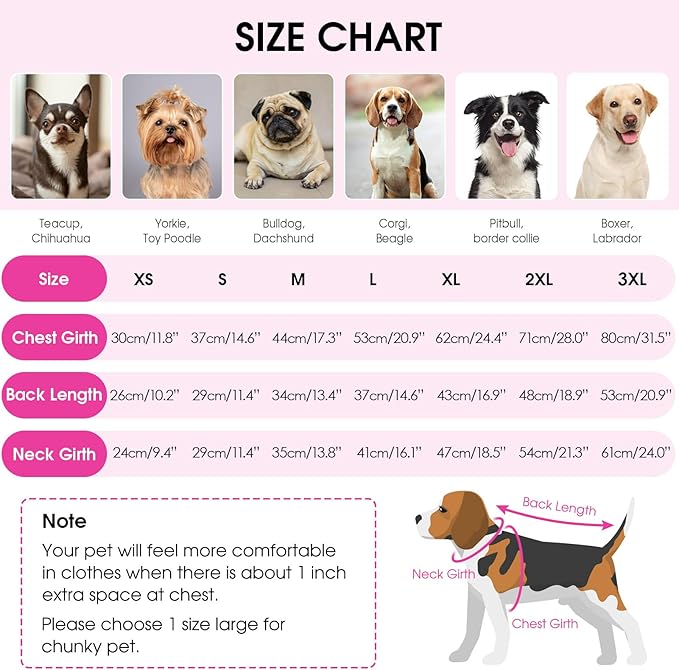 Queenmore Dog Sweaters for Small Dogs Male, Turtleneck Fall Pet Sweaters, Waffle KnitSweater for Doggie, Cat Sweater Puppy Coat, Fuchsia XS