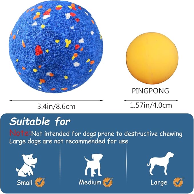 Smart Interactive Dog Toy, Automatic Moving Bouncing and Stimulation Interactive Dog Ball, Pet-Safe E-TPU Material, IP54 Waterproof Rating, Anti Boredom Dog Toys to Keep Them Busy,Orange