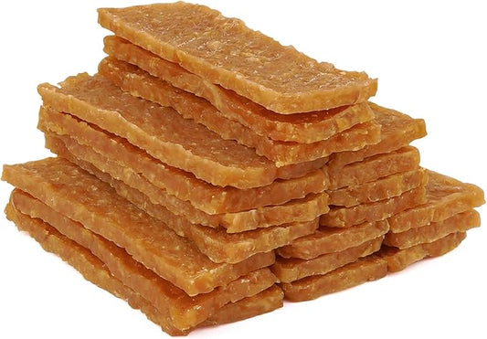 MON2SUN Dog Treats Chicken Jerky Pumpkin Flavor, Rawhide-Free, Gluten-Free, Healthy Jerky Snacks for Small Dogs, 10.6 oz