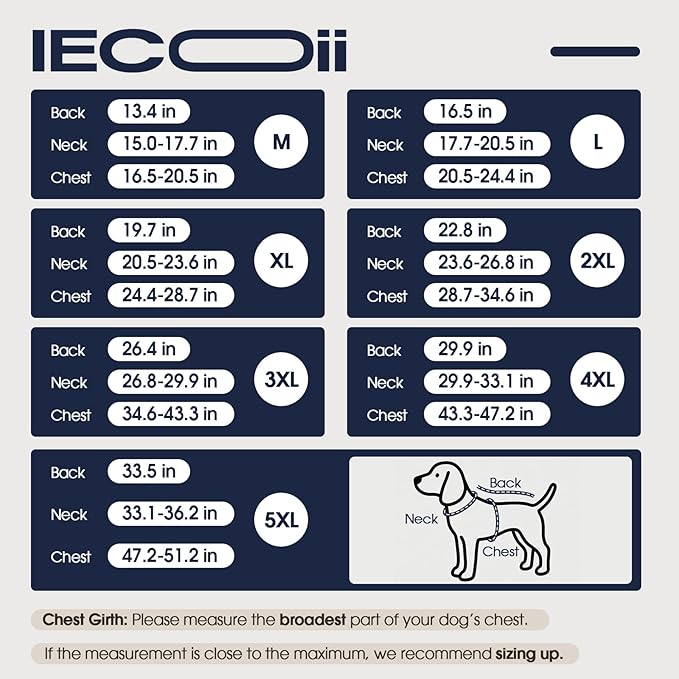 IECOii Dog Coat - Waterproof, Windproof Winter Coats for Light Rain & Snow Cold Weather, Reflective & Adjustable, Warm Fleece Lined, Dachshund, Green, Size M