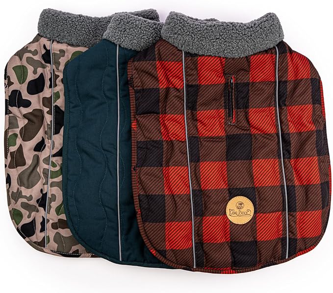 King Buck After-Hunt Quilted Sherpa Jacket, Camo, L/XL