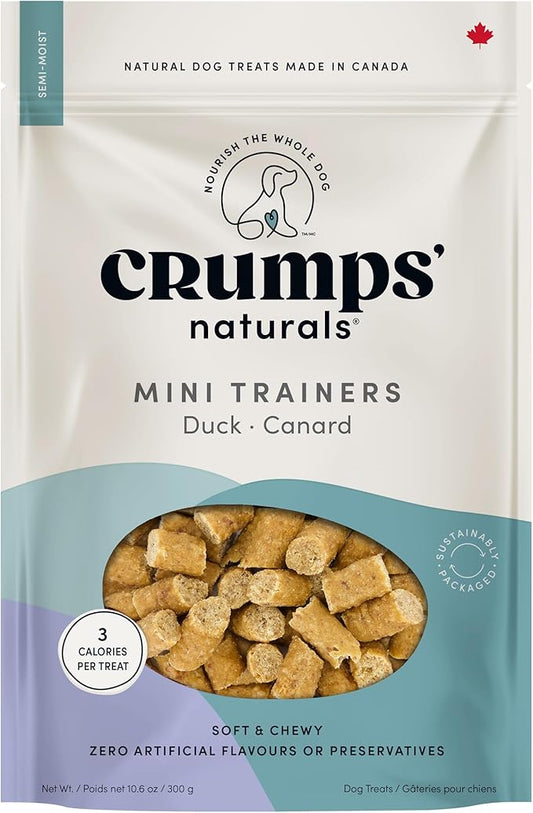 Crumps' Naturals Mini Trainers Semi-Moist Duck 10.6oz