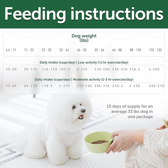 Nature's Protection Dry Dog Food for Puppy & Adult - High Protein, Grain Free Tear Stain Formula - Dog Kibble for Small, Medium & Large Breed with Light Coat (Superior Care - White Fish, 8.8 lb)