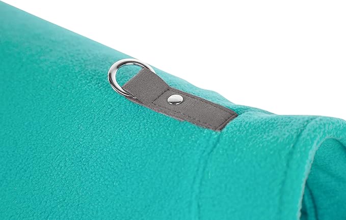 Gooby Fleece Vest Dog Sweater - Peach, Small - Warm Pullover Fleece Dog Jacket with O-Ring Leash for Small to Medium Dogs