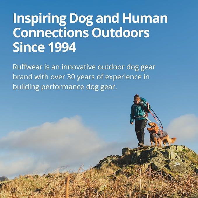Ruffwear, Sun Shower Dog Raincoat, All-Weather Jacket, Waterproof, Windproof & Lightweight, Mineral Yellow, X-Large