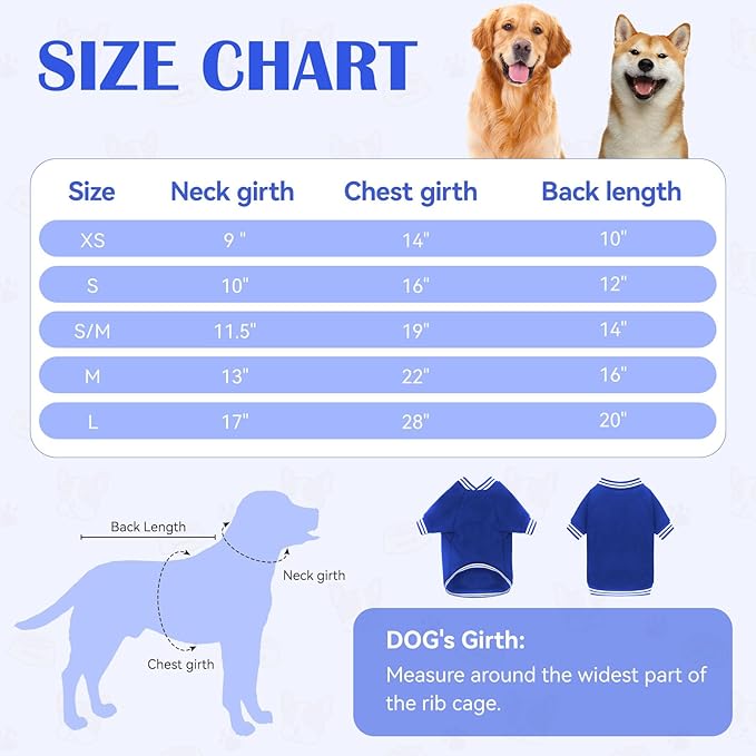Dog Sweaters for Medium Dogs, Brushed Fleece Dog Sweater Baseball Jacket Soft Warm Pet Sweater Clothes Medium Sized Boy Girl Pet(Blue-M)