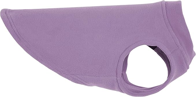 Gooby - Stretch Fleece Vest, Pullover Fleece Vest Jacket Sweater for Dogs, Lavender, Medium