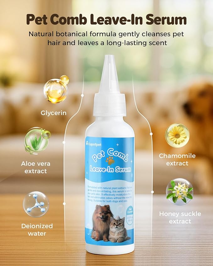 Pet Steam Brush for Dog &Cat, 3-in-1 Self-Cleaning Dog Brush Pet Spray Hair Removal Comb, 2 Spray Modes Rechargeable Deshedding Dog Steam Spray Hair Brush for Shedding Massaging Cleaning (White)