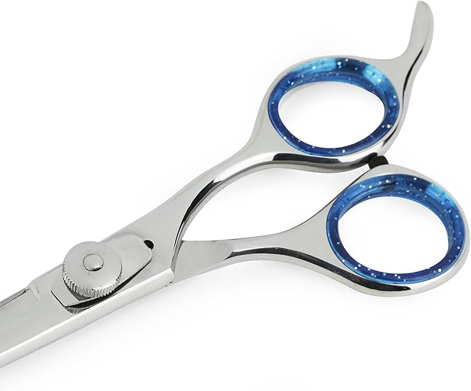 Laazar Pro Shears, Straight Pet Grooming Shear, 8" Scissors