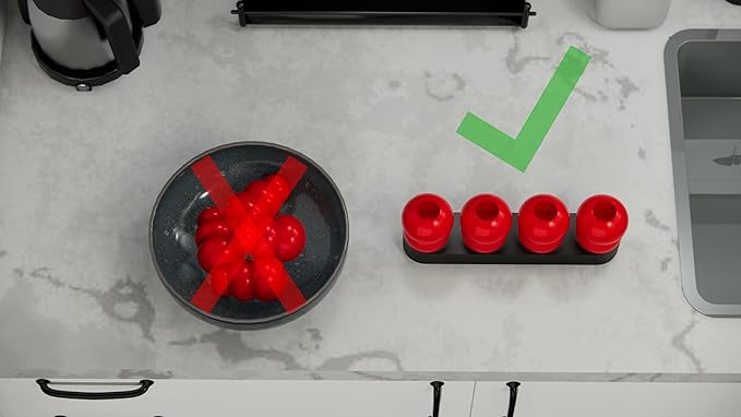 Kong Freezer Holder with Built in Plugs Kong Stand Dog Enrichment (Large)