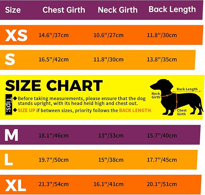 Lelepet Dachshund Coat Warm Dog Winter Coat Waterproof Dog Jacket with Fleece Lining, Reflective Outdoor Dachshund Snowsuit with Leash Hole Adjustable Neckline,Coats for Small Medium Dogs,Purple, XS