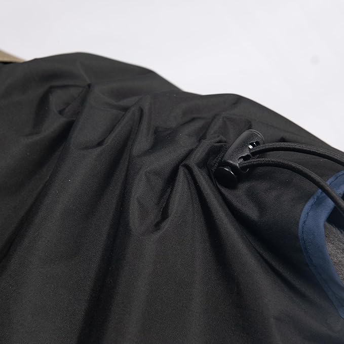 Dog Raincoat with Hood for Medium and Large Dogs - Heavy Rain Resistant Rain Coat for Dogs with 6000mmH2O Waterproof Rating | Lightweight and Adjustable Waterproof Dog Coat | 45 (XS)