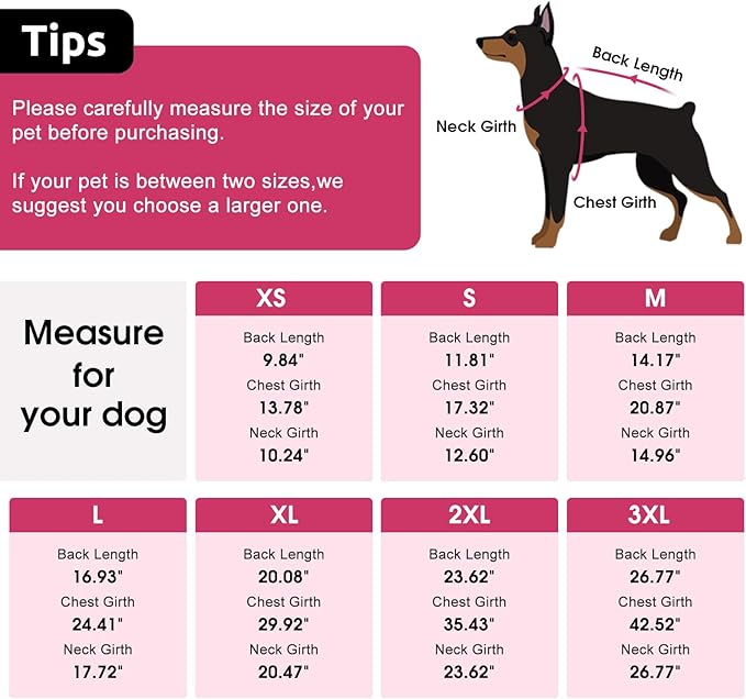 SAWMONG Dog Coat, Warm Dog Winter Coat, Waterproof Fleece Jacket, Cold Weather Dogs Jacket (S,Rosered)
