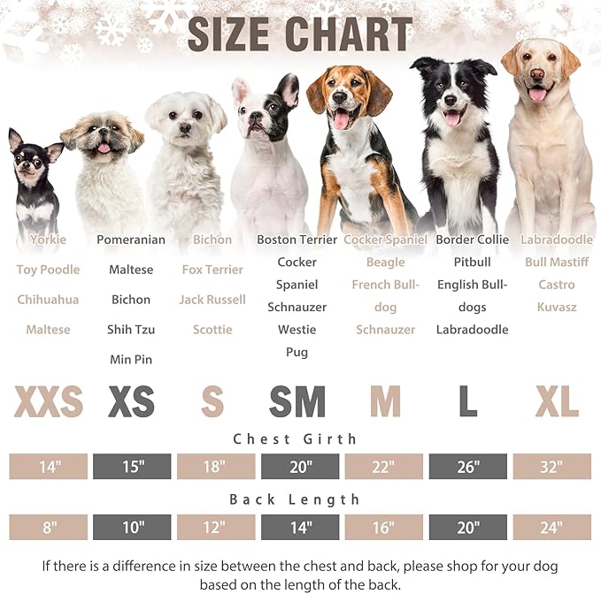 SCENEREAL Fall Dog Pajamas for Large Dogs - Soft & Warm Thanksgiving Dogs Sweater, Small to Large Sizes, Puppy Onesie Outfits for Doggie Winter & Christmas